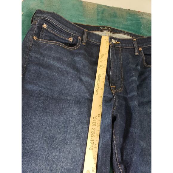 Lucky Brand Jeans Size 38x30 Mens Blue Pants Stretch 410 Athletic Slim Straight - Picture 7 of 13